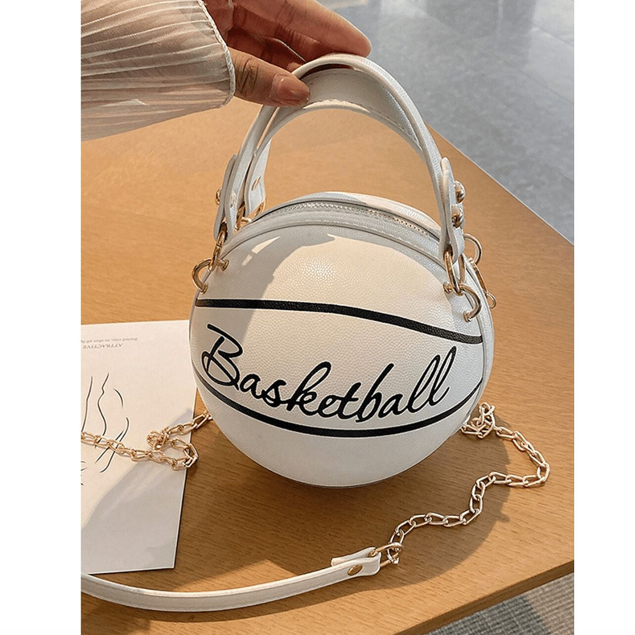 Women's Shoulder Bag, Novelty Bag, Basketball 1 case