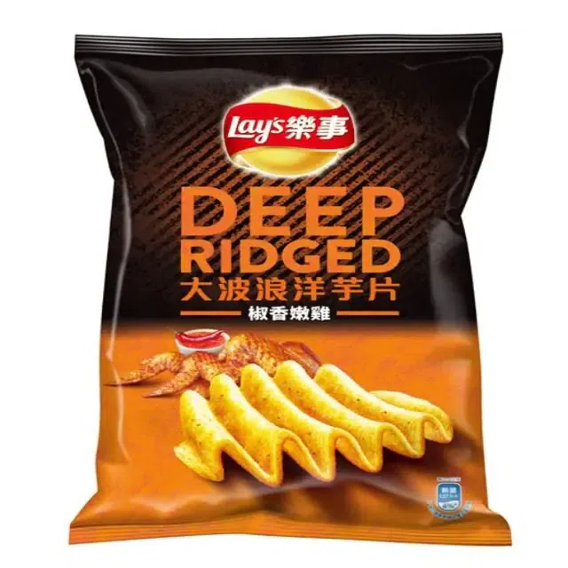 Lay's Deep Ridged Pepper Chicken Flavor 54 g
