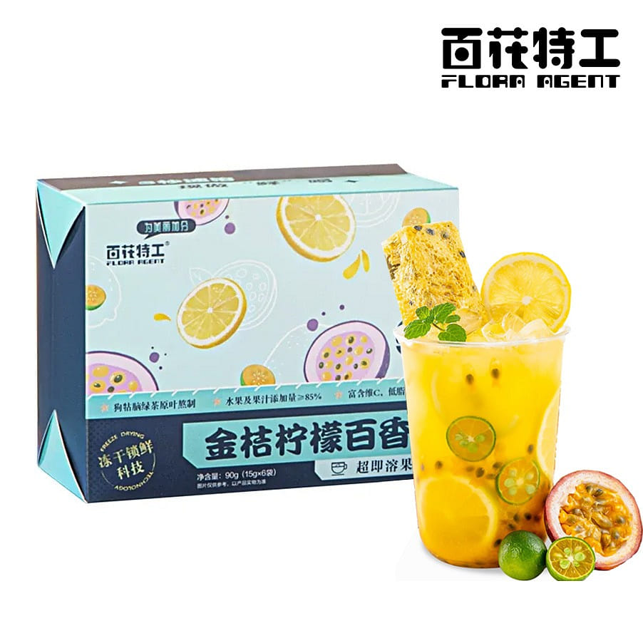Fruit Tea Passionfruit lemon lime 6pks 0 sugar 90 g