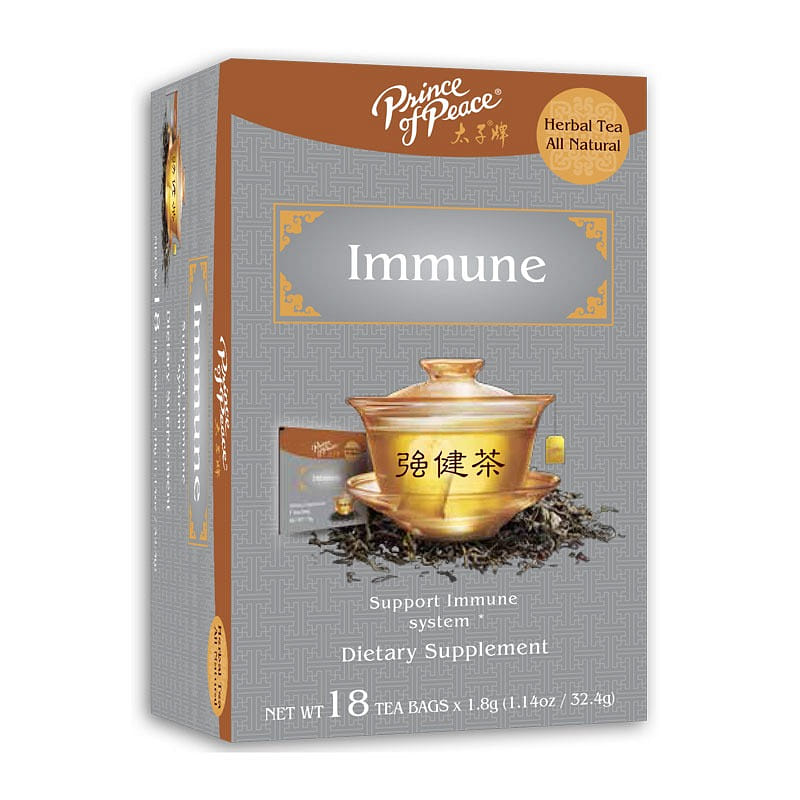 Prince of Peace Immune Tea, 18 tea bags 1 กล่อง