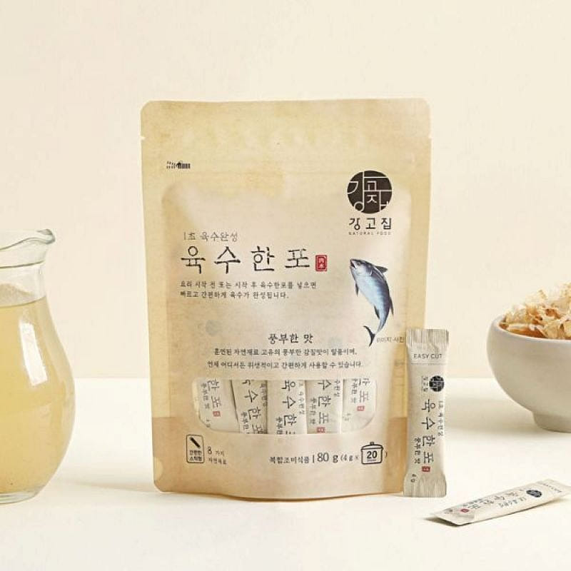 강고집 육수한포 - 풍부한 맛 (4g x 20포) 4 그램