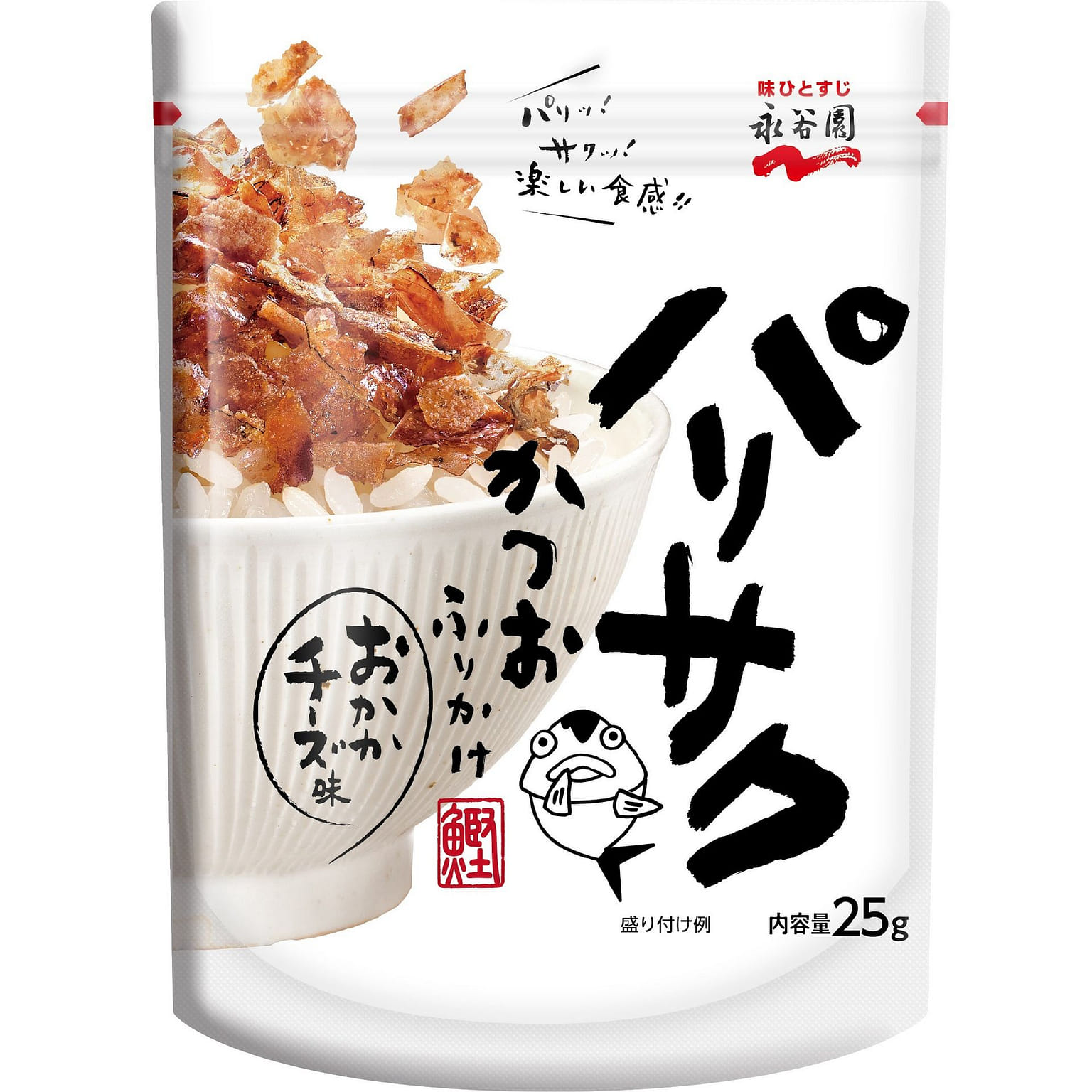 NAKATANIEN Rice Seasoning Cheddar Cheese Flavor 25g 25 그램