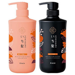 Ichikami Shampoo and Conditioner Moisturizing Set (480ml + 480ml) 1 each