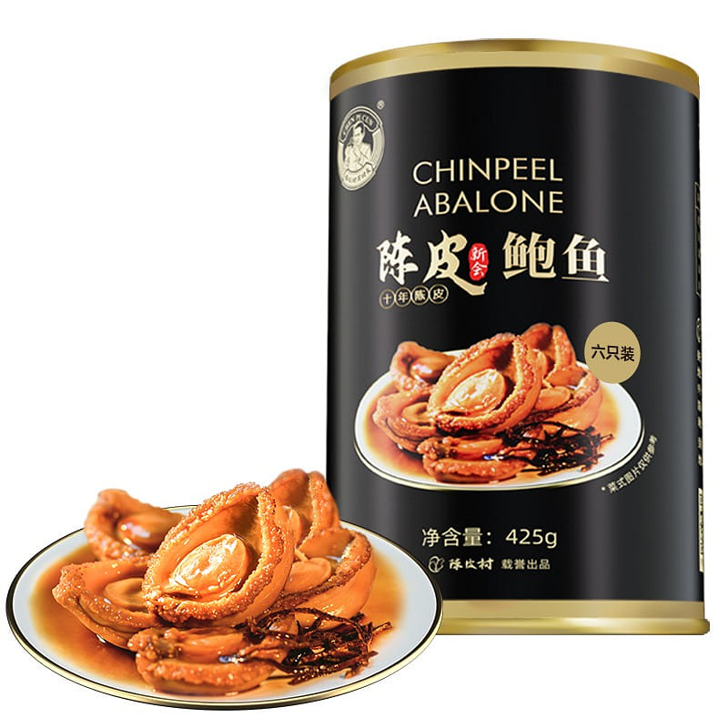 Chen Pi Cun Tangerine Peel Canned Abalone 425g 425 g