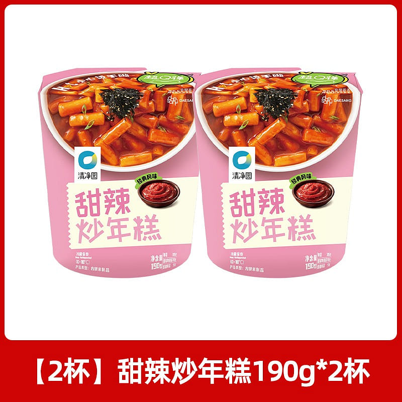 Qingjingyuan Sweet and Spicy Stir-fried rice cakes 380 g
