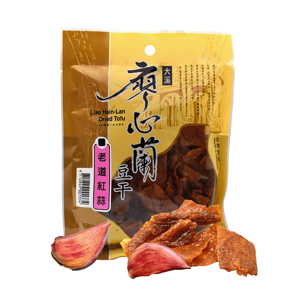 Liao Hsin-Lan dried tofu- Shallot flavor 110 กรัม