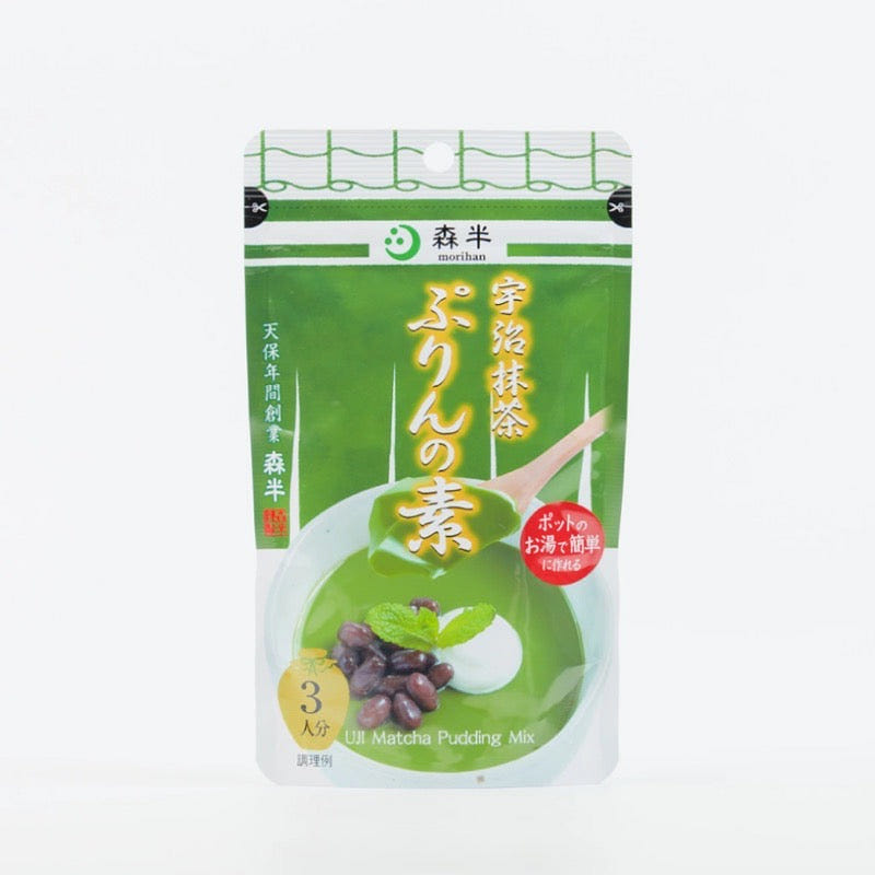 Morihan Uji Matcha Pudding Mix 60g 1 each