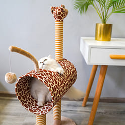 zeze三同长颈鹿猫爬架多功能小户型专用猫窝一体不占地猫爬架子 1 份