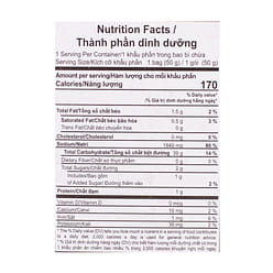 Vifon Instant Bean Thread Crab Flavor 1.75 oz*12 pack