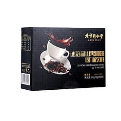 Beijing Tongrentang Blue Mountain Black Coffee Instant Coffee 60g/box 60 g