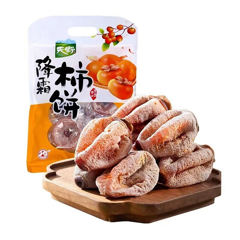 [Shanxi Specialties]Authentic Fuping Dried Persimmons Natural Frost  Dried Fruit 500 グラム