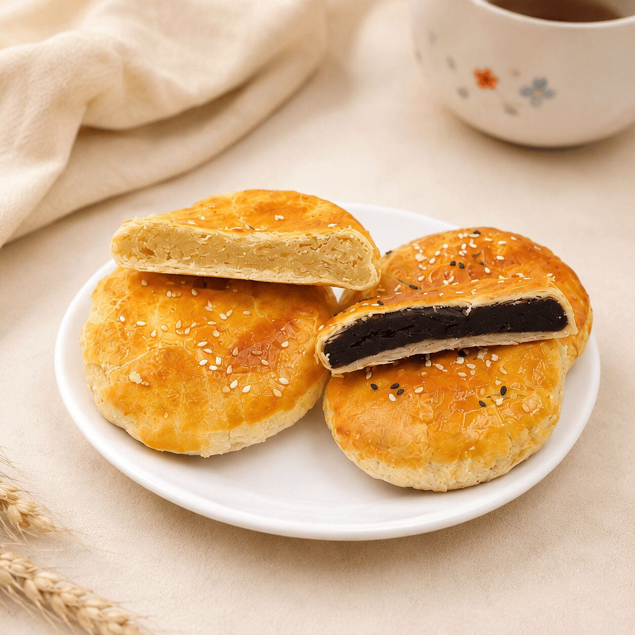 Assorted Red Bean Pastries & Winter Melon Coconut 400 g