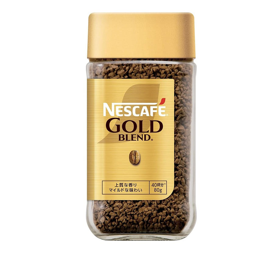 NESTLE Nescafe Gold Blend Black Coffee Powder 80g 1 캔