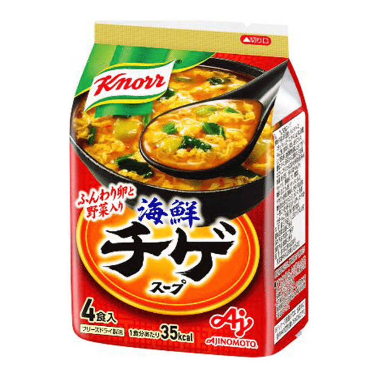 Knorr seafood stew soup 4 servings 37.6g 37.6 กรัม