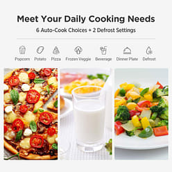 700W台式微波炉 触控面板 带儿童锁 带节能模式 1 份