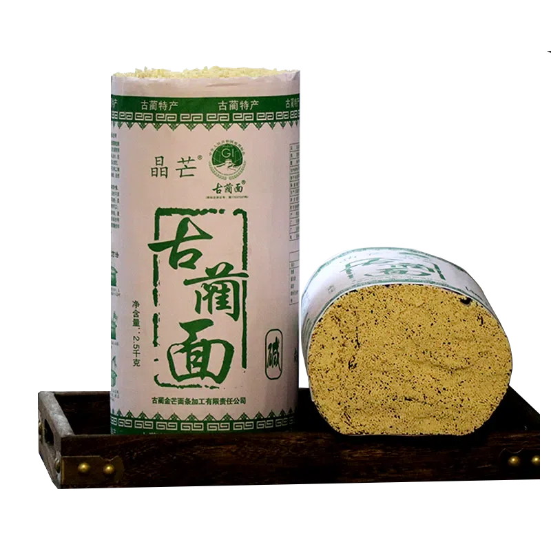 Sichuan Luzhou Gulin specialty Jingmang noodles, handmade noodles, farmhouse dry noodles, cold noodles, edible alkaline fine noodles, household 2 catties *1 1000 กรัม