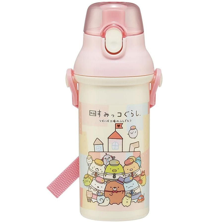 Antibacterial Flask Water Bottle Sumikko Gurashi 1 each