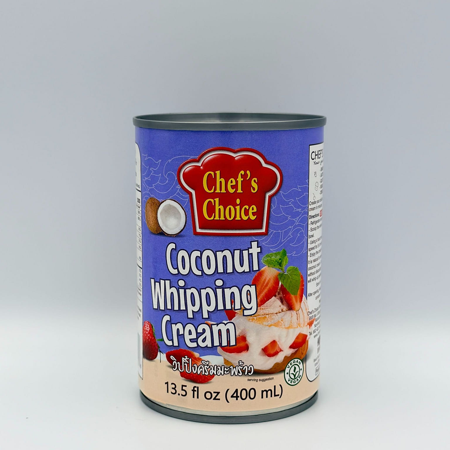 Chef's Choice Coconut Whipping Cream 400 ml