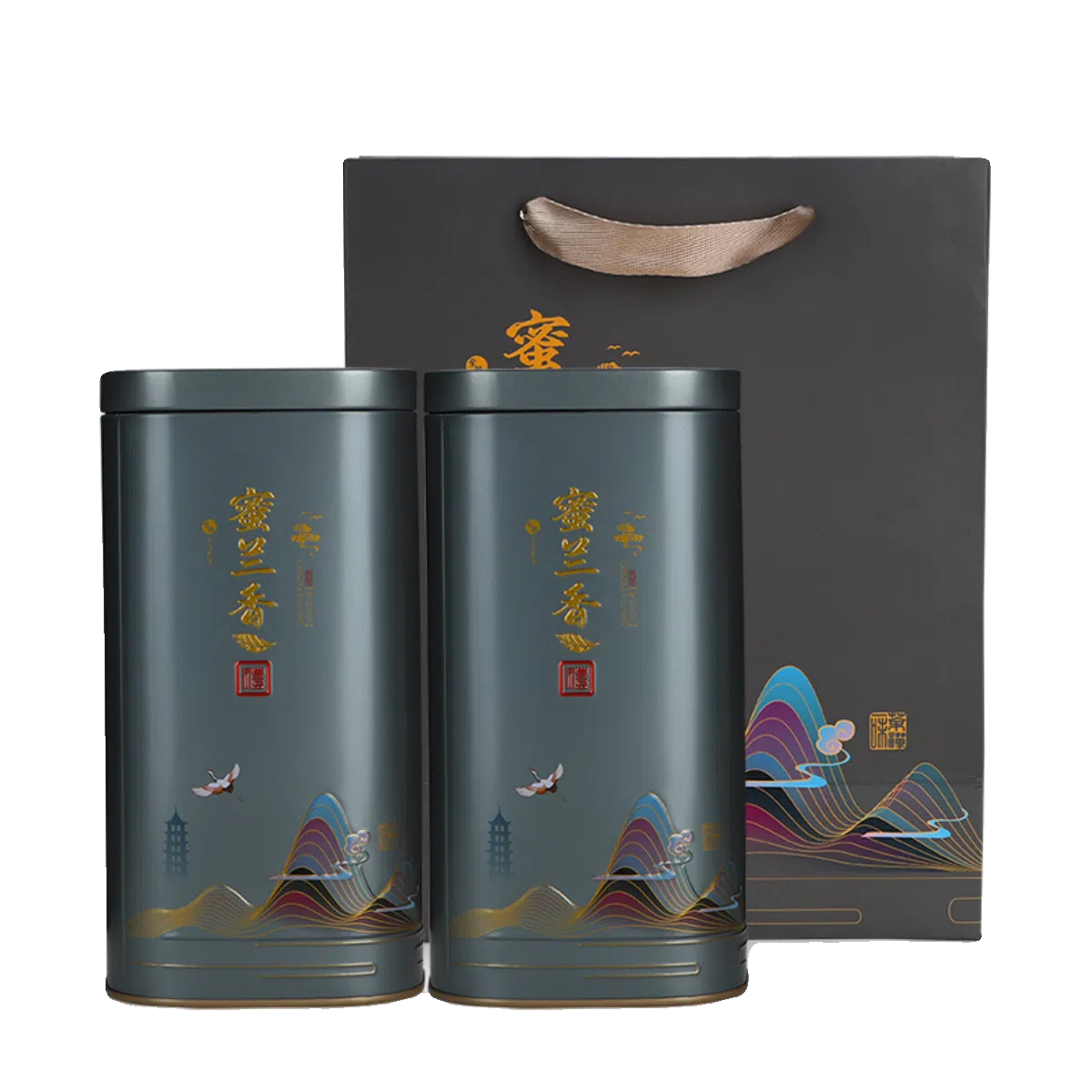Ancient Tree Tea Garden Phoenix Dancong Gift Box 400g Honey Orchid Fragrance Carbon Cultivation Heavy Fire Strong Aroma Type New Year's Gift 400 그램
