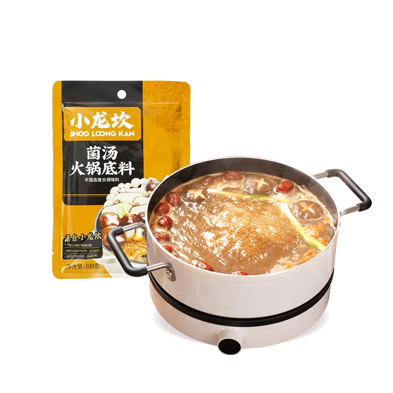 Xiaolongkan Mushroom Soup Hot Pot Base 100g 100 그램