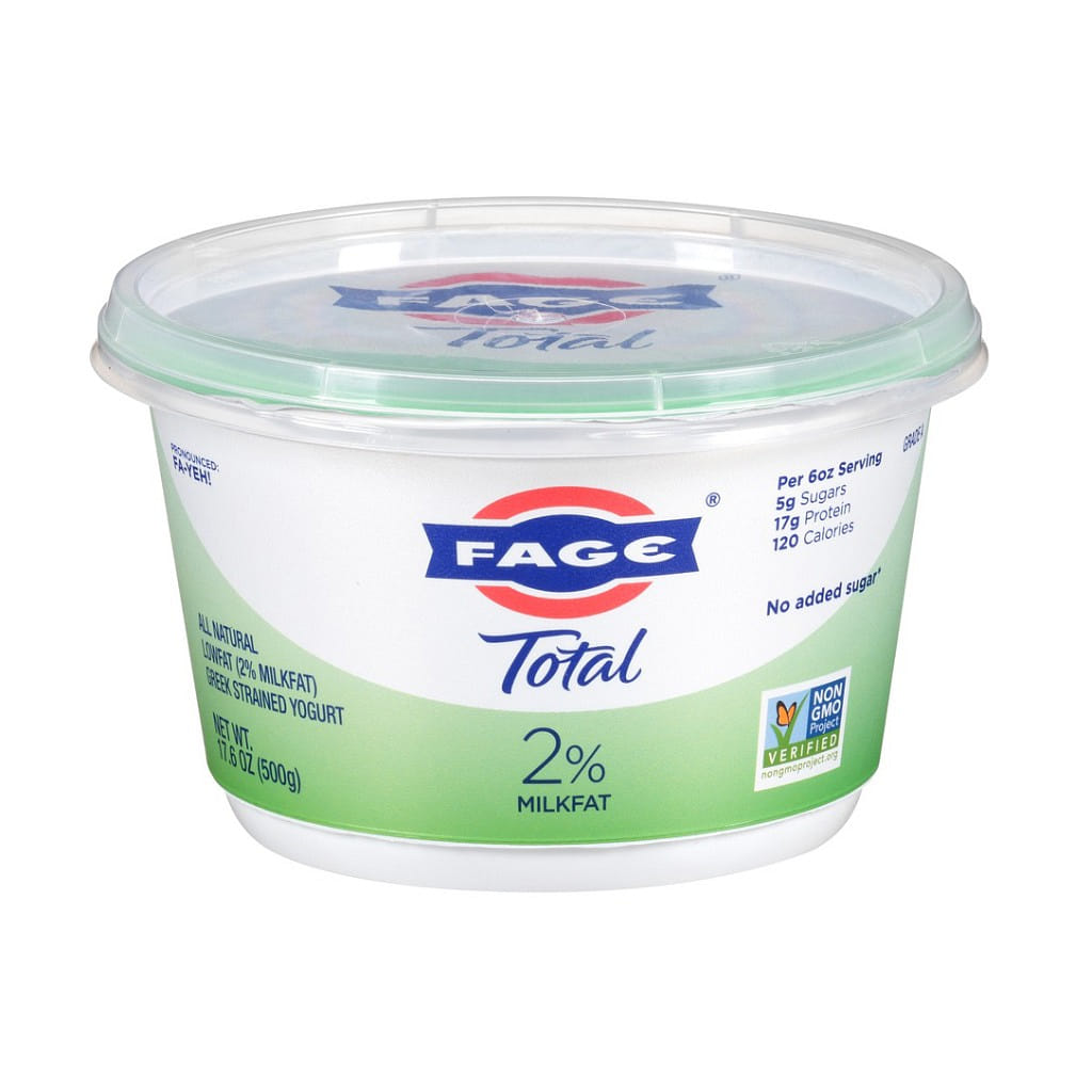 Fage 2% Plain Greek Yogurt 17.6 oz