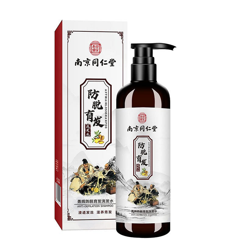 Nanjing Tongrentang Anti-stripping shampoo 520ml/ bottle 520 มิลลิลิตร