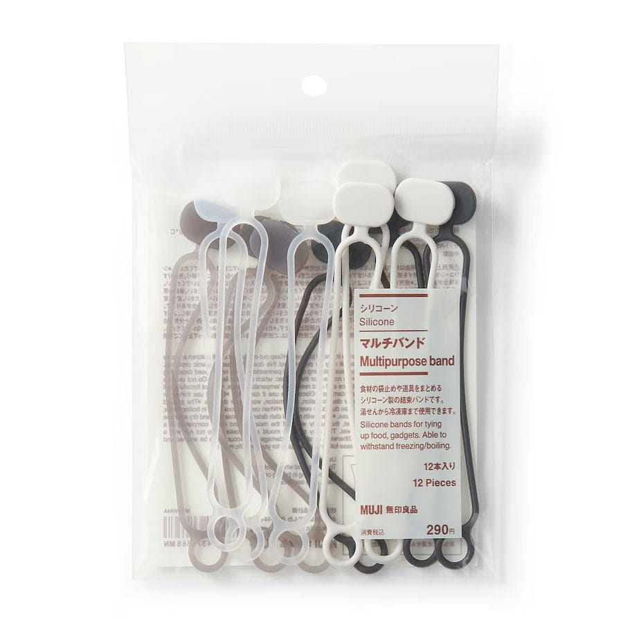 MUJI Slilicone Multipurpose Bamd 12pcs 1 개