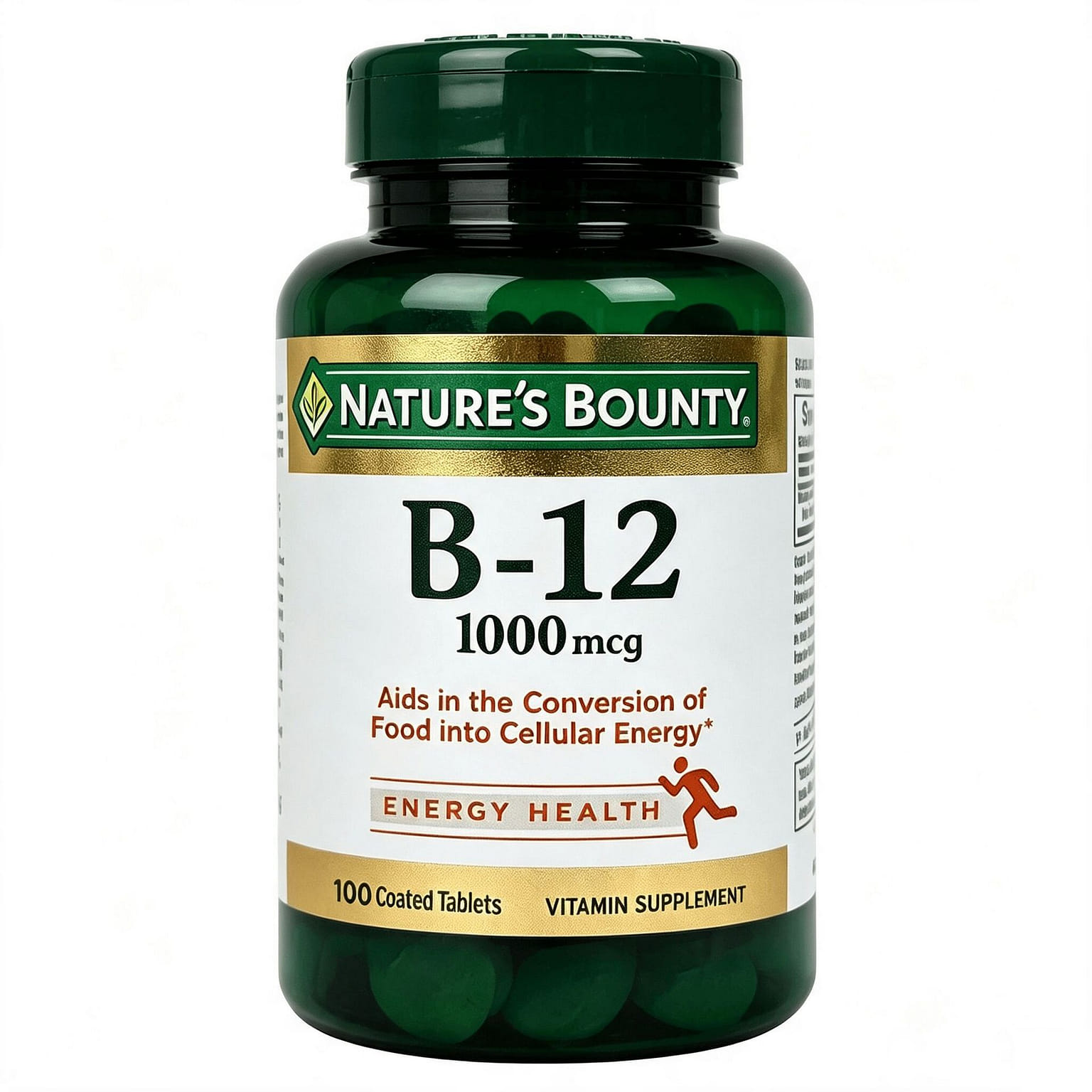 Nature's Bounty Vitamin B-12 1000mcg 100ct 1 bottle