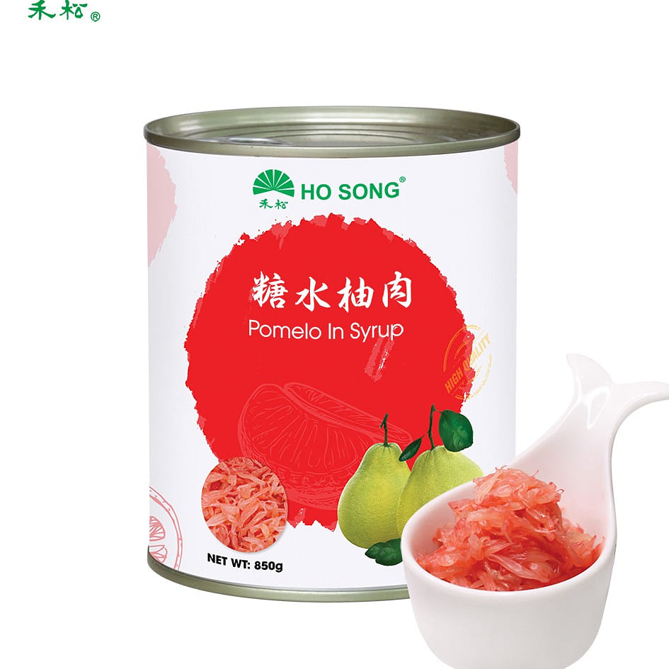 프리미엄 자몽 시럽 절임 | 보바 밀크티 토핑 1.87 lb