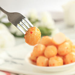 Three Squirrels Mischievous Fish Eggs Casual Snacks Snacks Fish Balls Instant 120 g