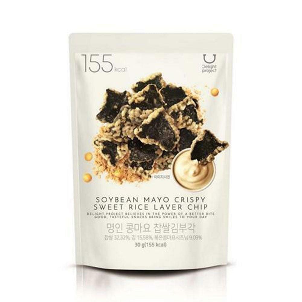 딜라이트 프로젝트 명인 콩마요 찹쌀 김부각 30 그램