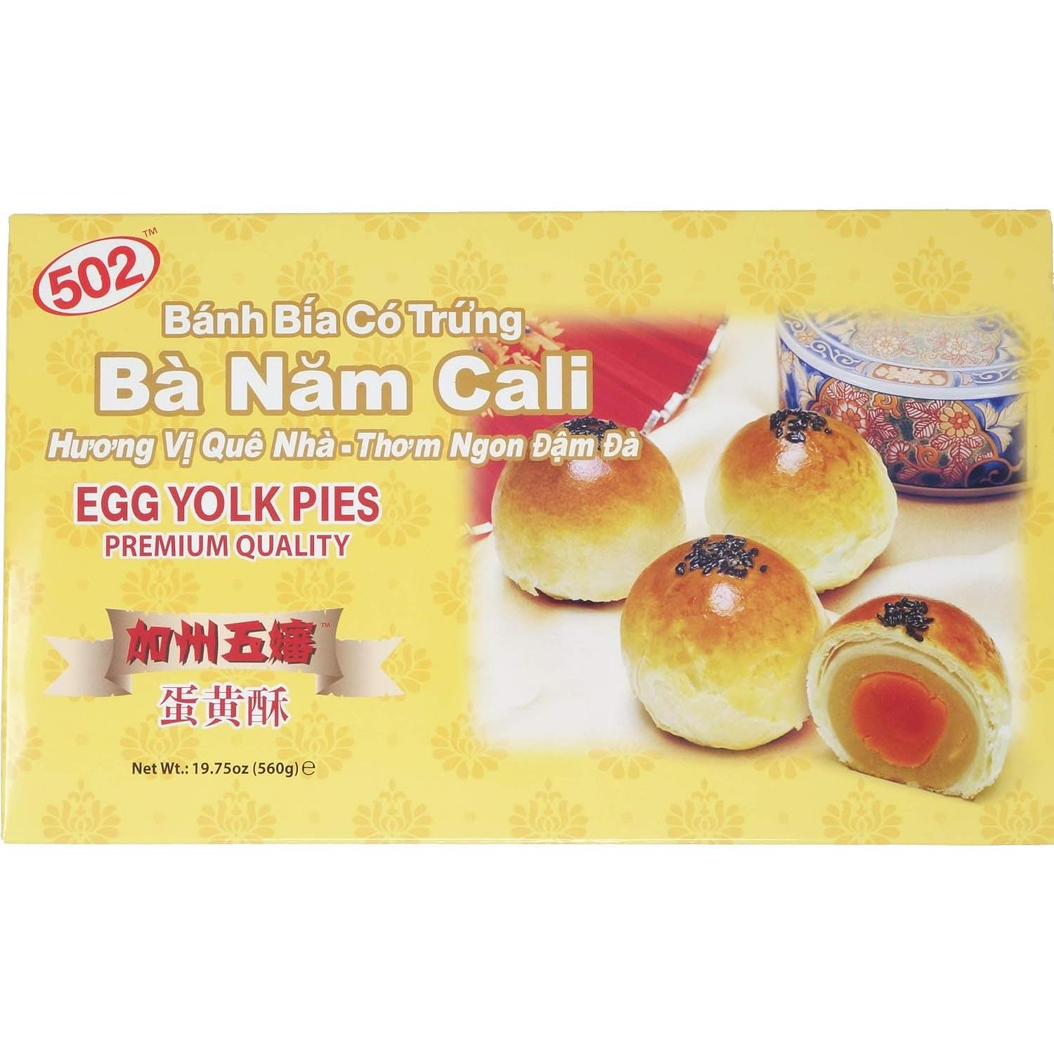 Ba Nam Cali Egg Yolk Pies 19.75 oz 1 개