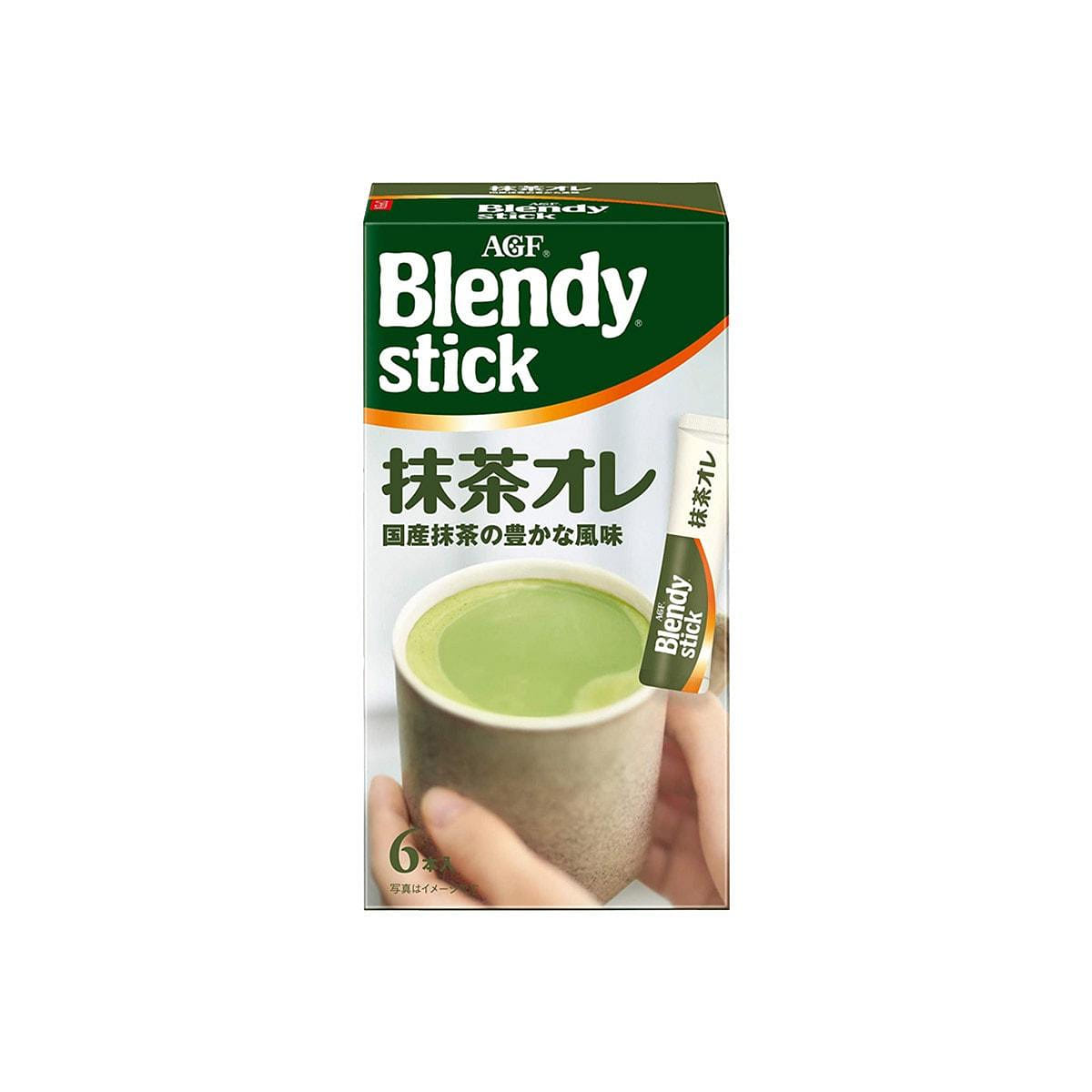 AGF Blendy Stick Matcha au Lait 6 pieces 1 箱