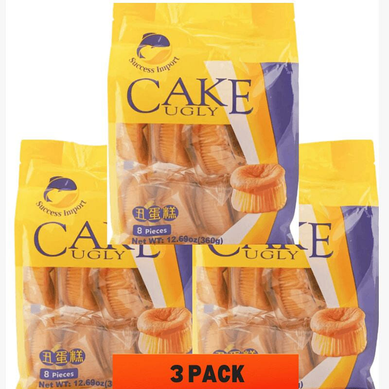 successChou Cake, Egg Cake 360g (8 Pieces)*3packs 270 g