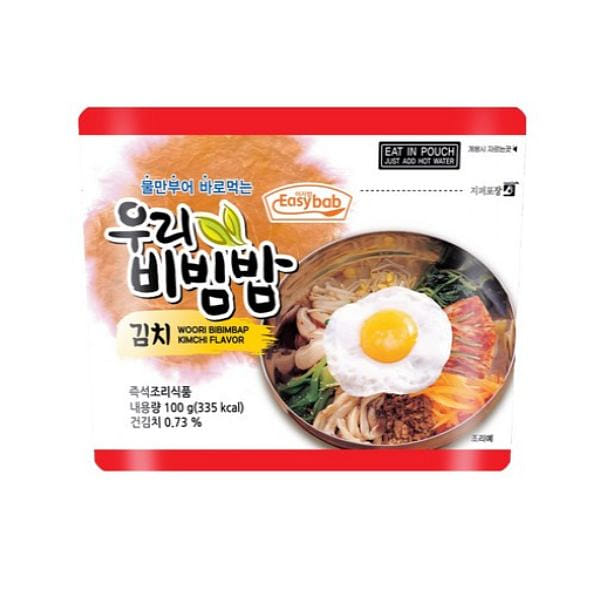 Military Ration Bibimbap Kimchi 100 g
