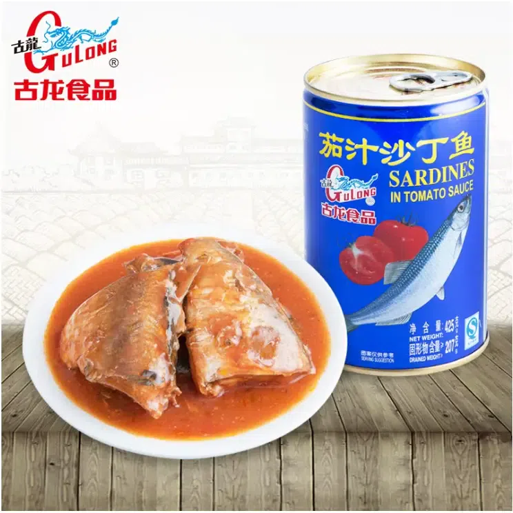 Canned sardines in cologne sauce 425g *1can 425 กรัม