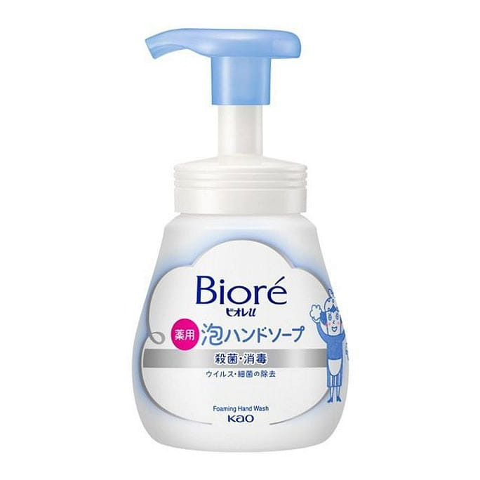 KAO BIORE Foam Hand Soap Pump #Unscented 240ml 1 phần