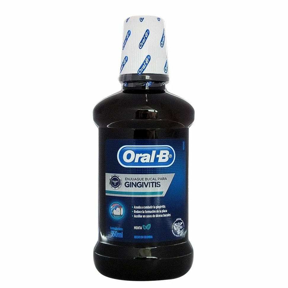 Oral B Mouth Wash Mint Flavor 350 ml 350 ml