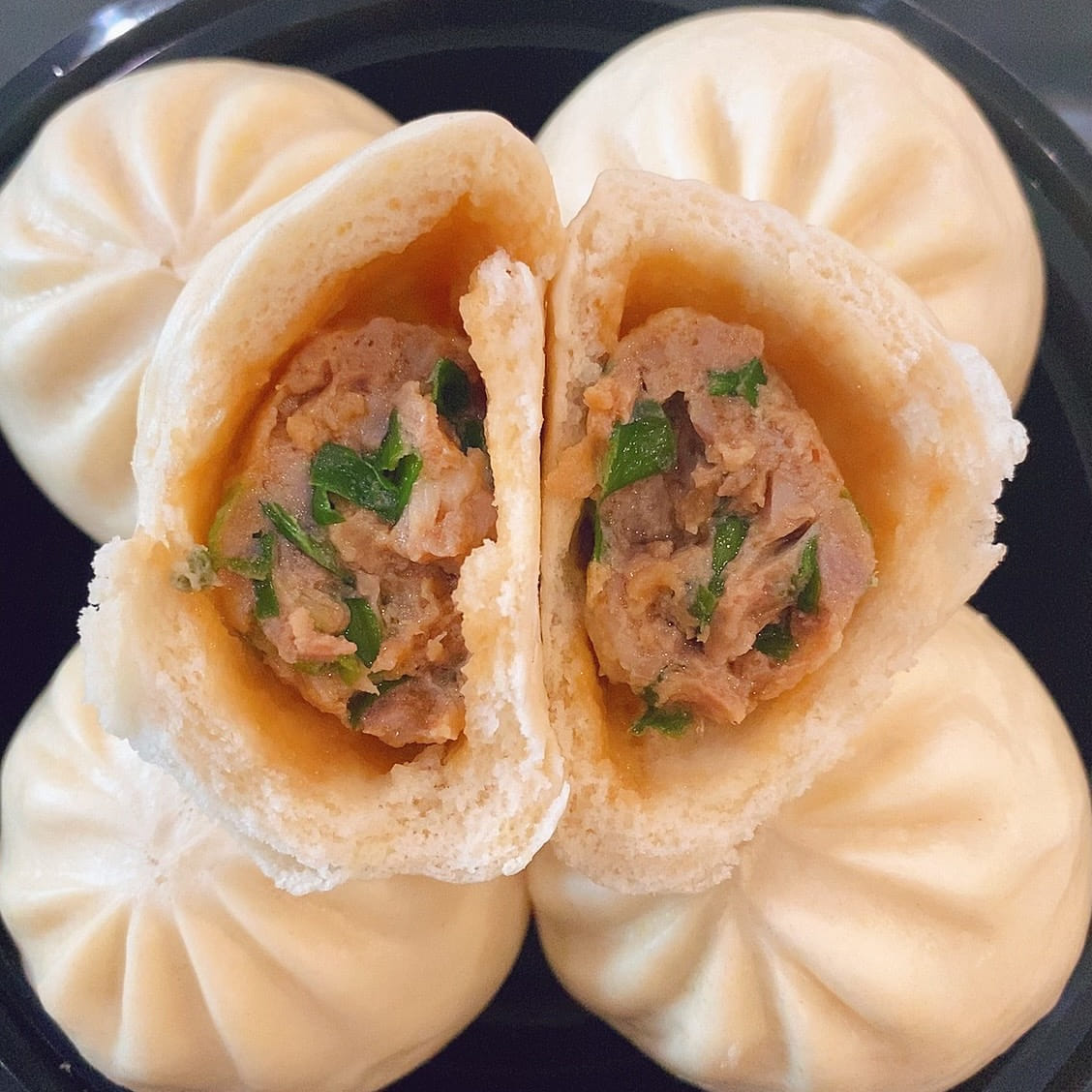 盈盈家金牌三鲜肉包 韭菜虾仁有机猪肉 5 个