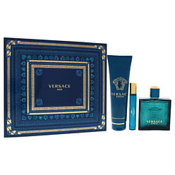 Versace Eros 3종 세트 3.4oz EDT 외 3 개입