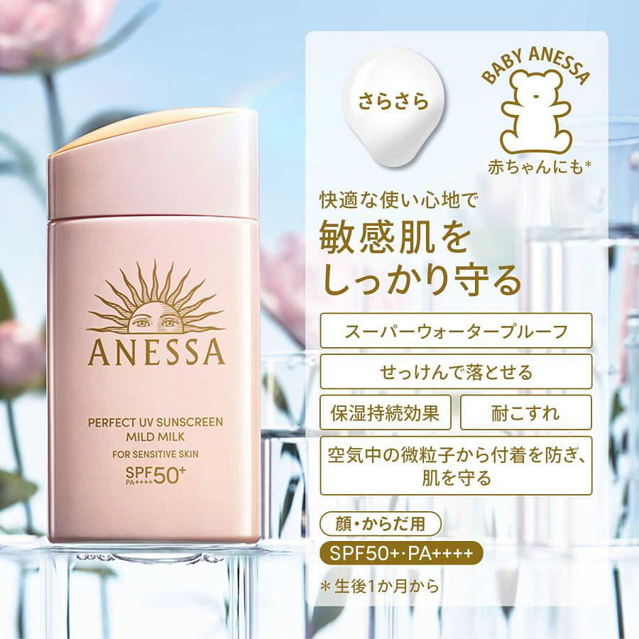 ANESSA Perfect UV Sunscreen Mild Milk 60ml 1 개