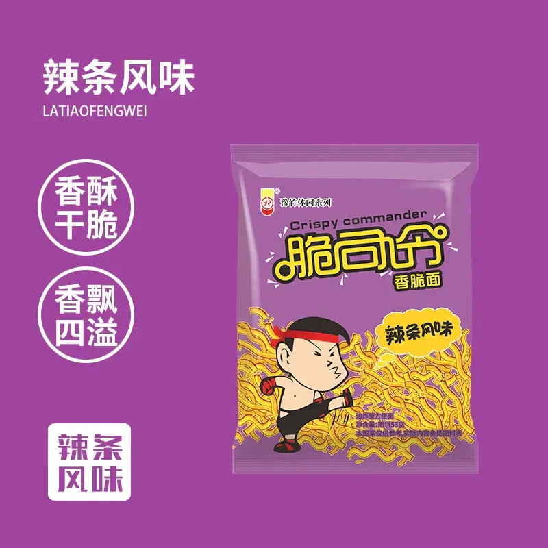 脆司令乾脆面 香脆辦公室夜宵 (辣條風味) 53 克