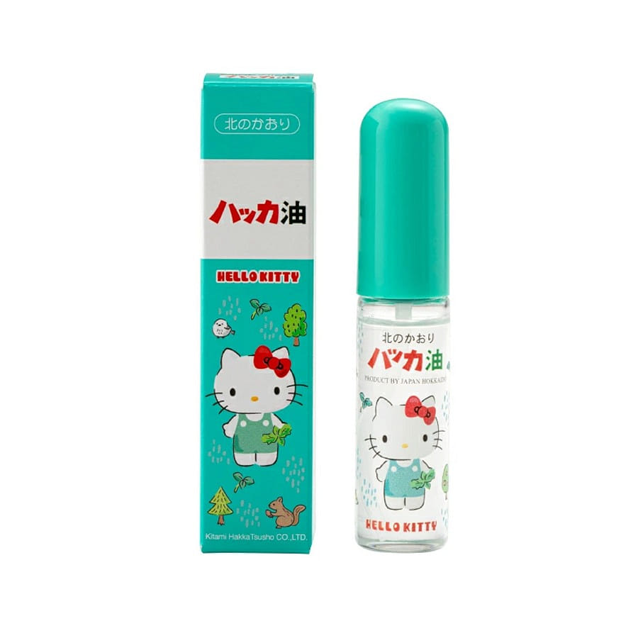 Hokkaido Kitami Hello Kitty Peppermint Oil Spray 11.5 밀리리터