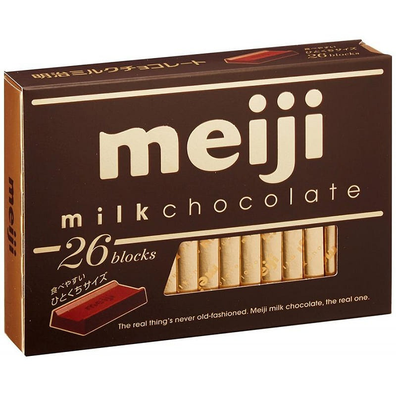 MEIJI Chocolate Extra Rich Milk Flavor 26 Pieces 1 each