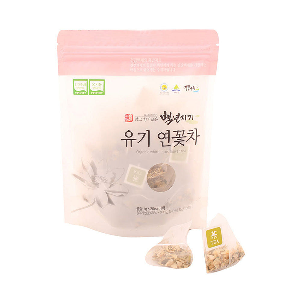 100jigi organic lotus tea bag 20g 1 each