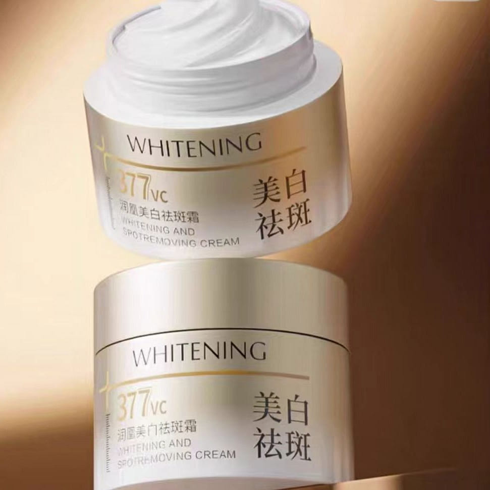 377 Whitening and freckle removing face cream 50 กรัม