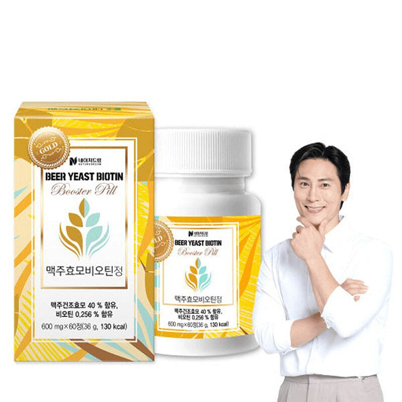 네이처드림 맥주효모 비오틴 정 (600mg x 60정) 60 개입
