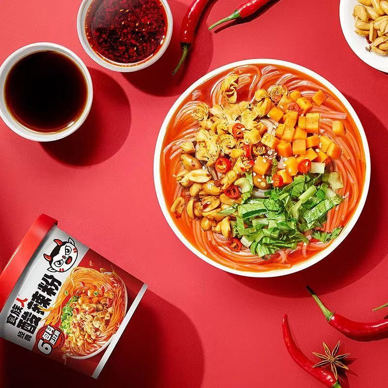 [Cannibals] Mini Hot and Sour Noodles 72g* 2 each