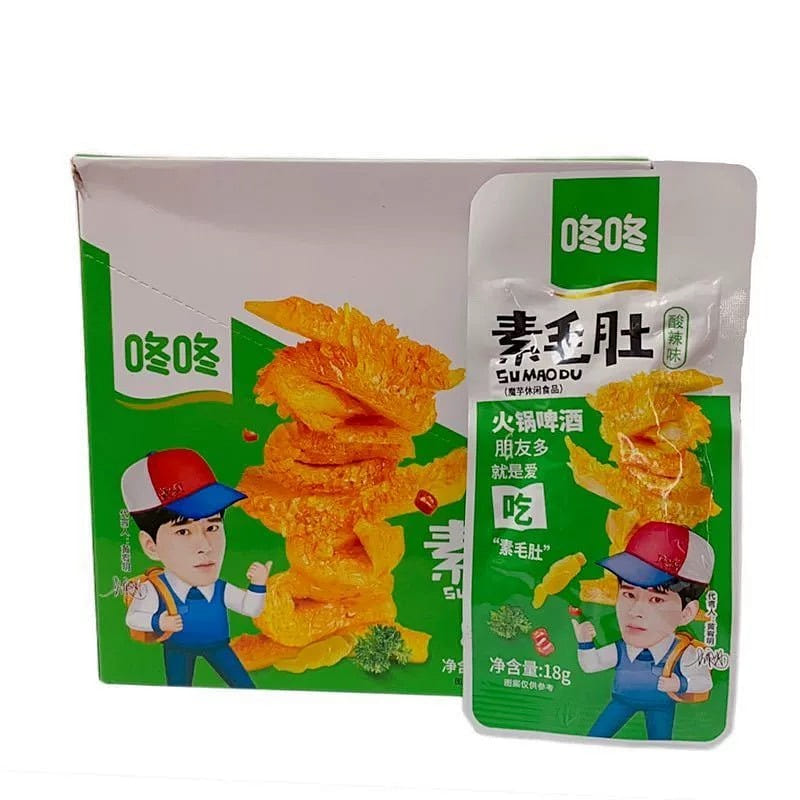 Dongdong Sour and Spicy Flavor Vegetarian Tripe 360 그램