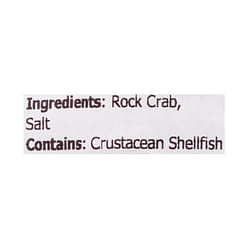 Clearwater Whole Cooked Rock Crab Frozen 400-600 g